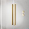 Radaway Furo Gold SL kabina Walk-in 100x200cm prawa złoty połysk/szkło przejrzyste 10306538-09-01R/10110494-01-01